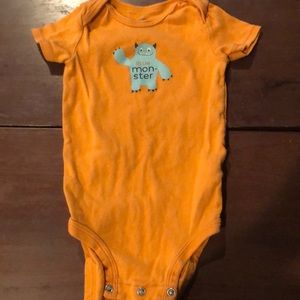 Carters little monster onesie